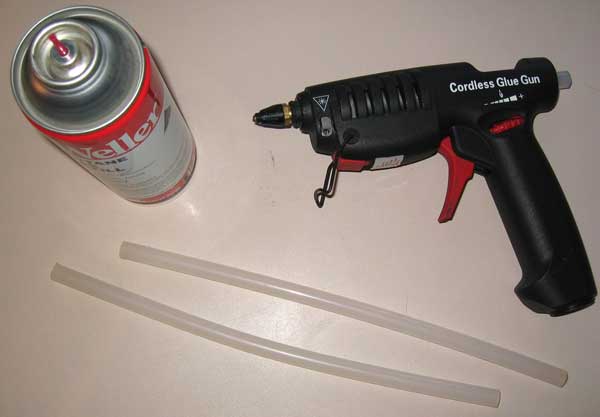 butane hot glue gun